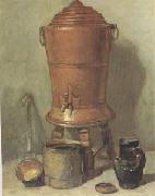 Jean Baptiste Simeon Chardin The Copper Urn (mk05) USA oil painting reproduction